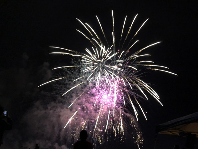 Seaside Fireworks